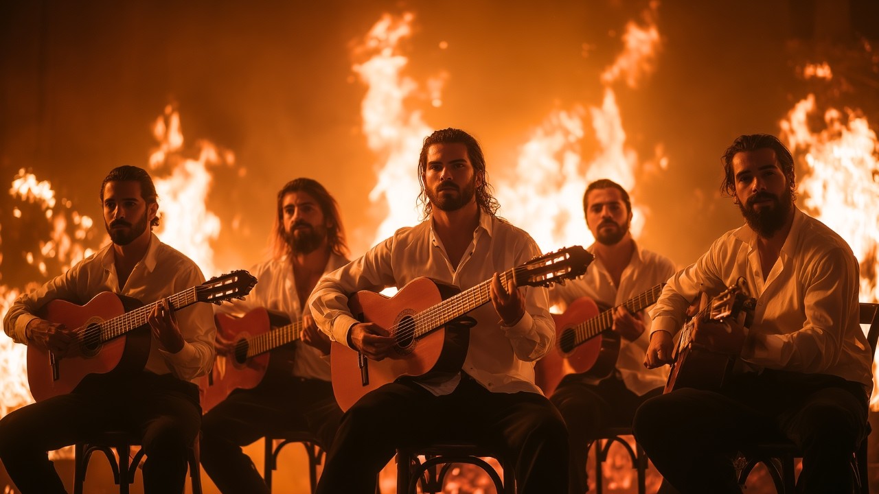Noches de Fuego 🔥 | Gypsy Kings Vibes | Fiery Flamenco Rumba [Playlist No.16]