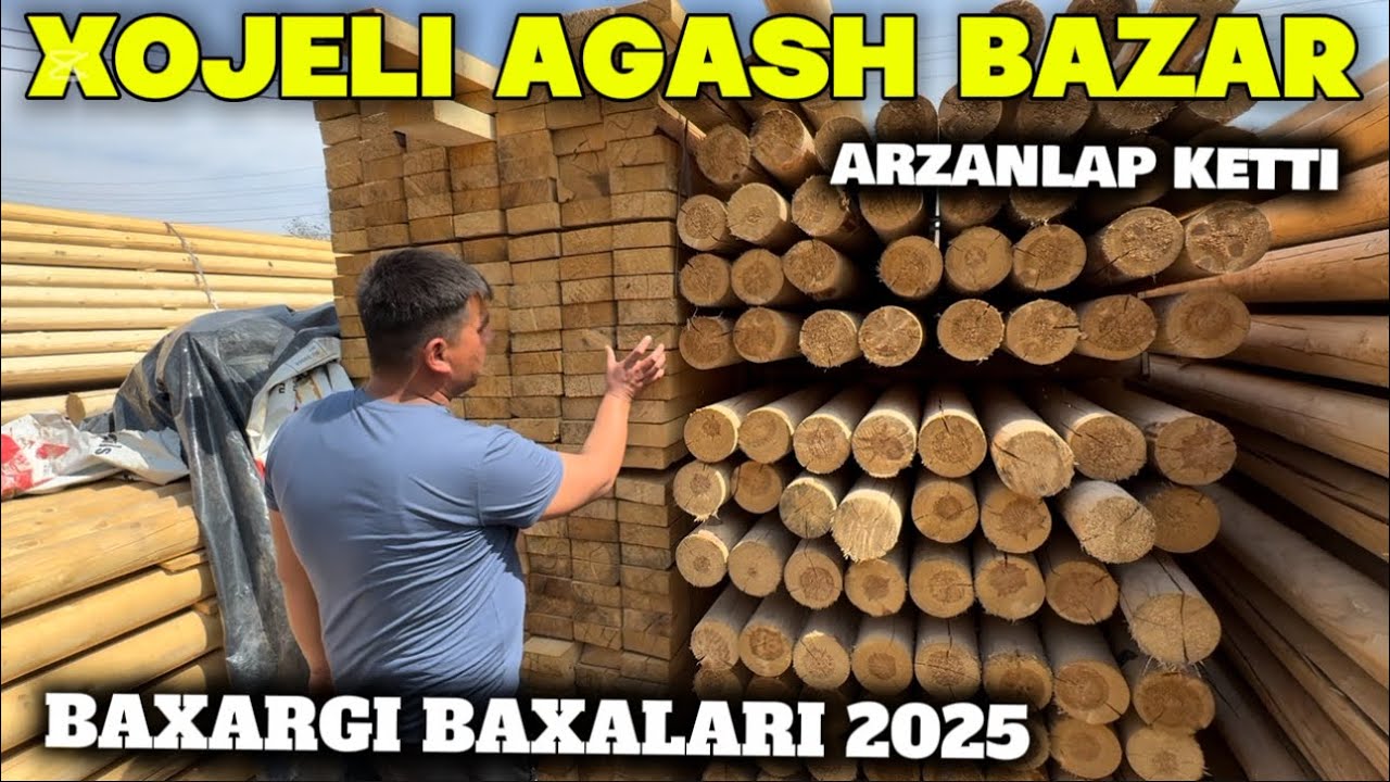 ХОЖЕЛИ АГАШ БАЗАР/КРУГЛЯК ТЕМИР БАХАЛАРЫ/БАХАРГИ БАХАЛАРЫ 2025