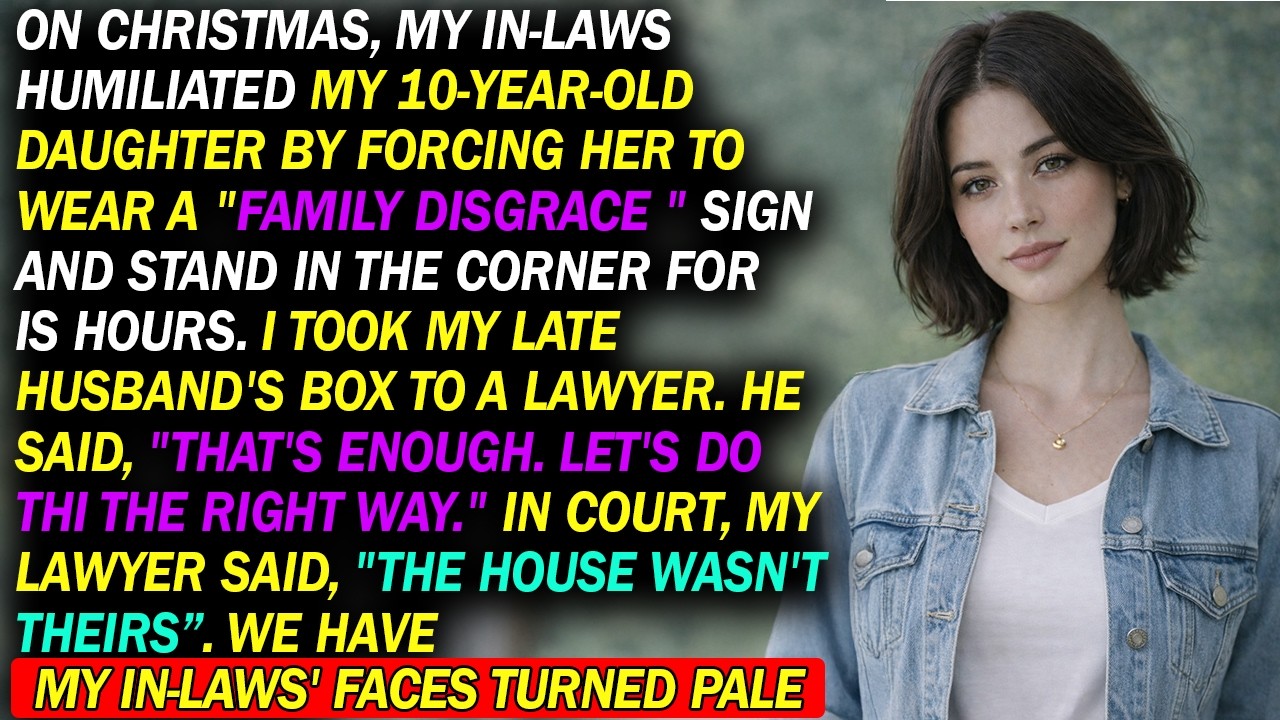 My In-Laws Humiliated My 10-Year-Old Daughter on Christmas—They Had No Idea the $1M House Was Mine