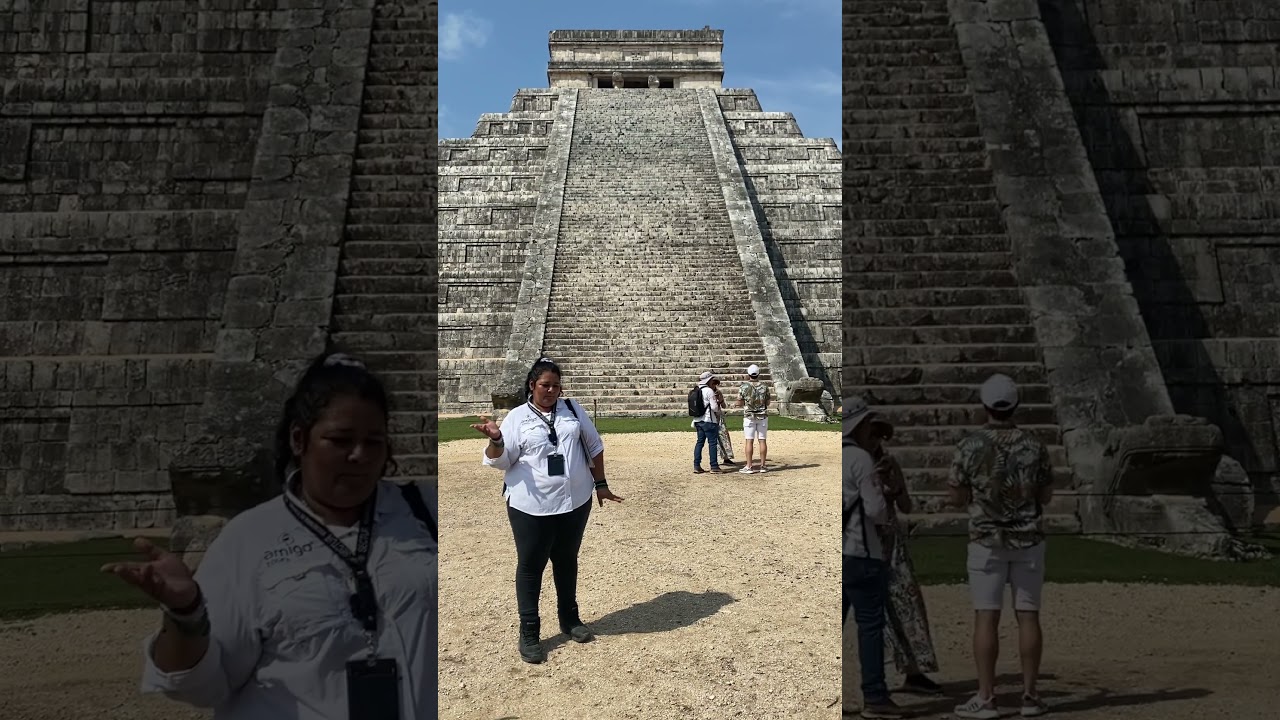 Echo of bird sound in Chichen Itza