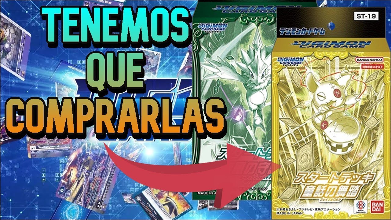 Todo lo que tienes que saber de las nuevas Structure Deck (St18, St19) Digimon Card Game.
