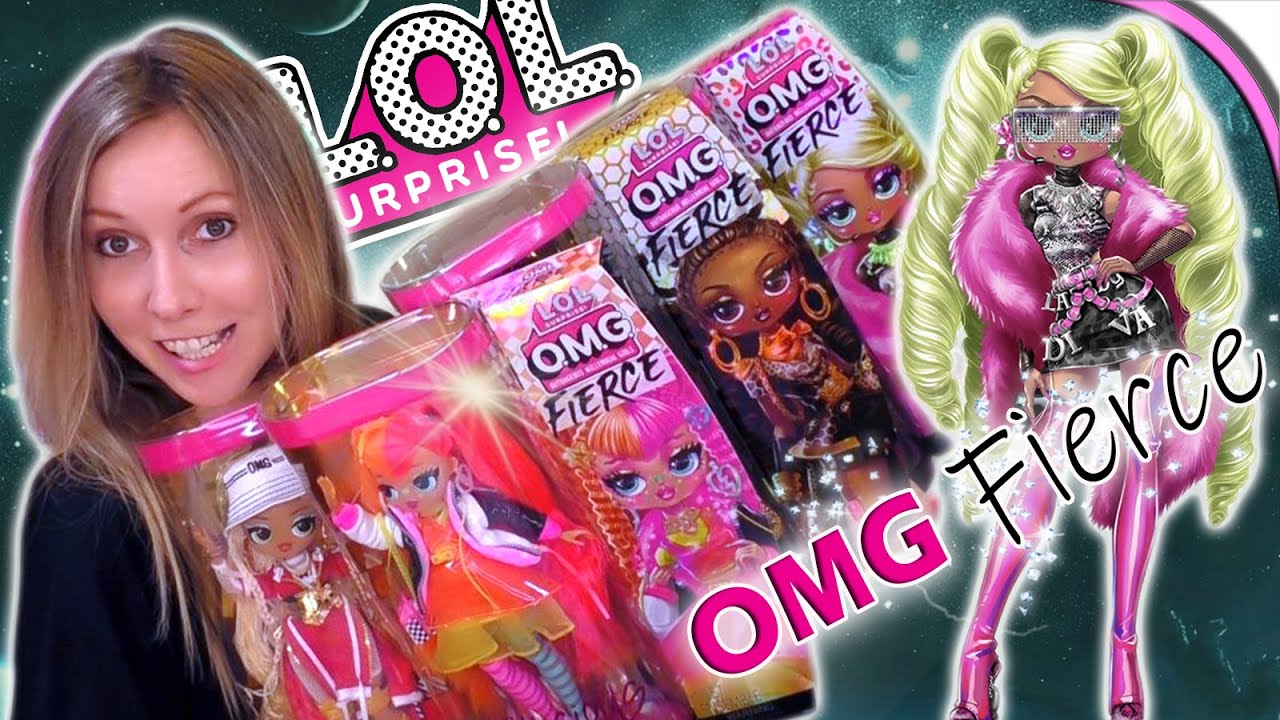LOL Surprise OMG FIERCE 🔥 Dolls Review 👭 Serie 1 der OMGs in NEU 📽 Unboxing deutsch