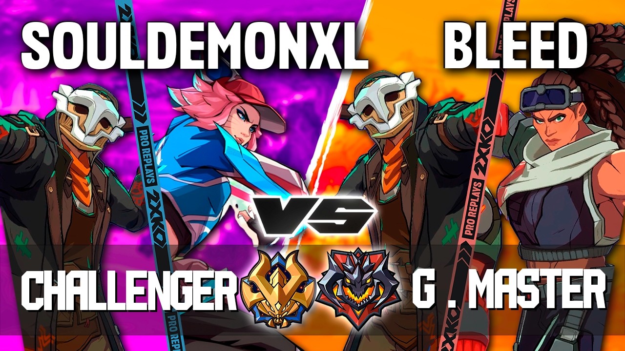 2XKO ▰ SOULDEMONXL (Ahri-Ekko) vs BLEED (Ekko-Illaoi) ▰ 2XKO Pro level replays