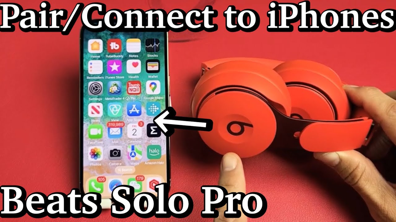 Наушники Beats Solo Pro: как подключиться к iPhone