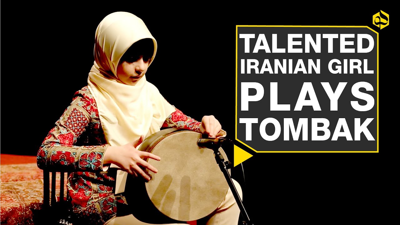 کیانا قلمبر؛ تنبک‌نواز ۱۱ ساله  | Iranian Kid Playing Tombak
