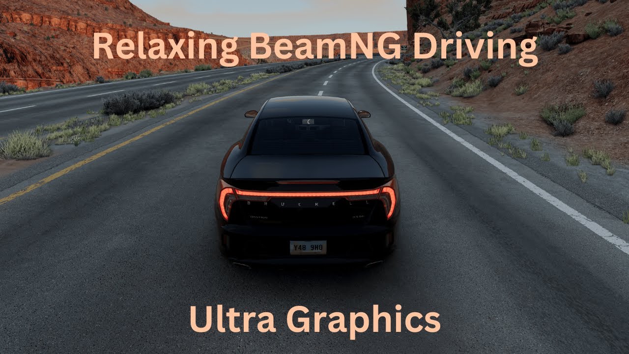 10 Minutes of Relaxing BeamNG Driving