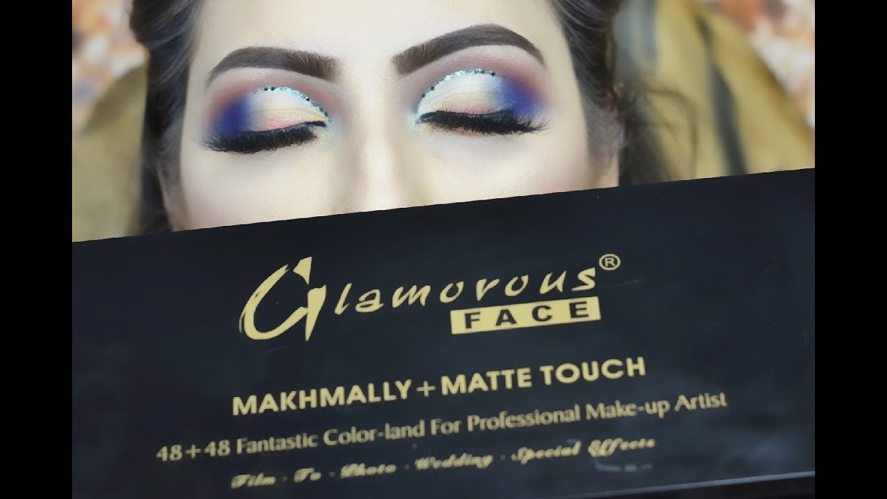 Hooded Eyes makeup with Glamorous Face Palette (Urdu/Hindi)