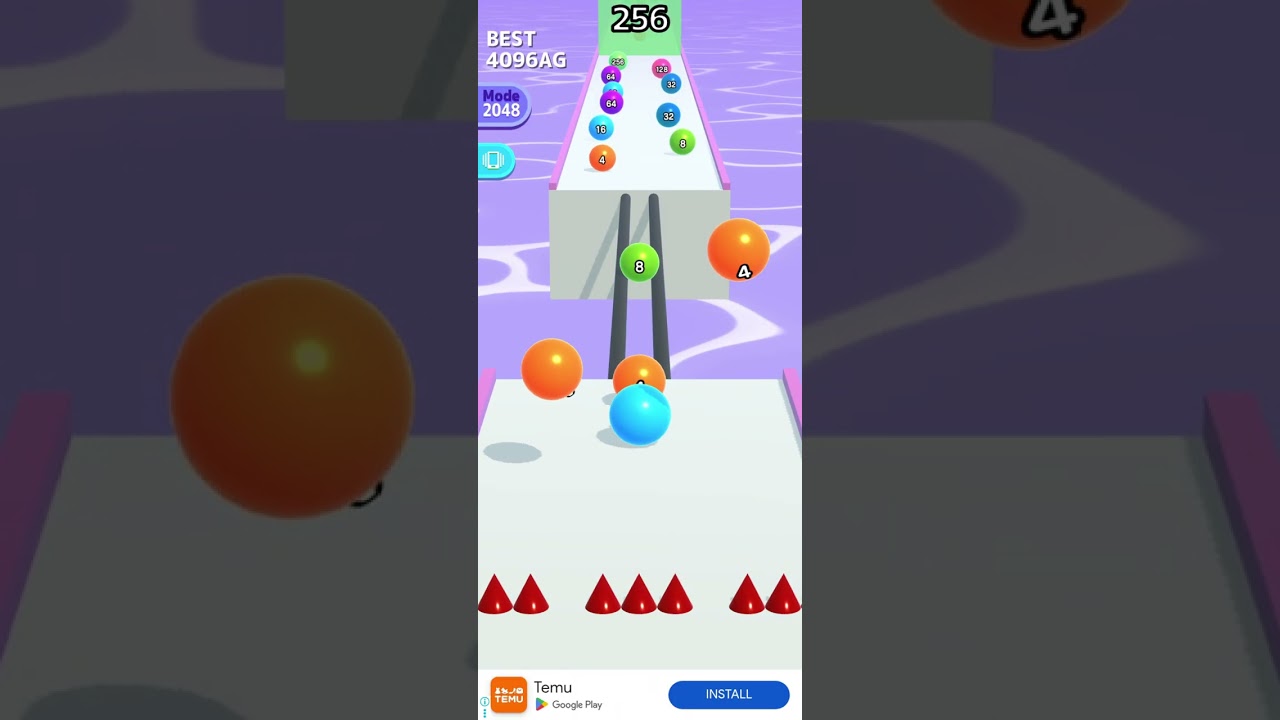 Ball Evolution - infinity mode ball run 2048