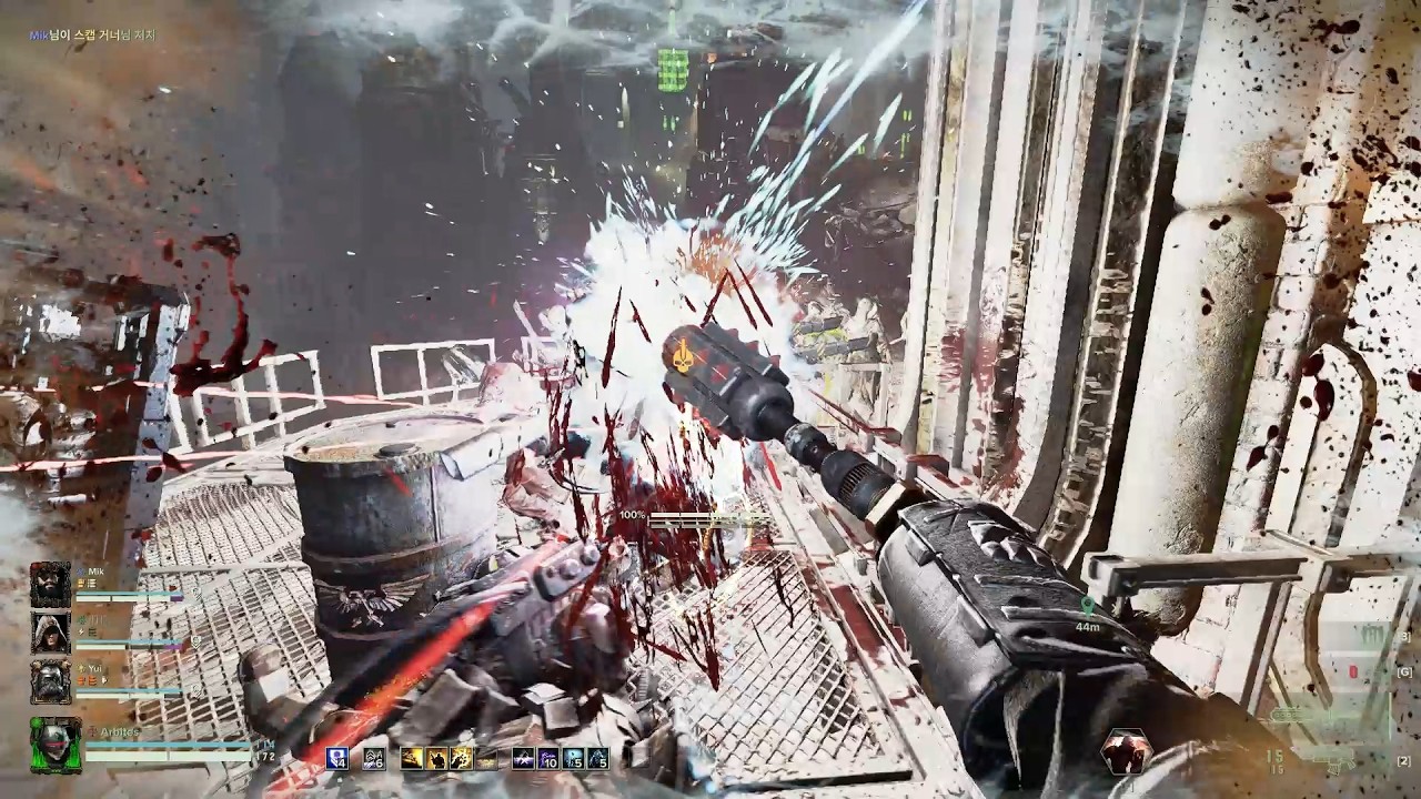 [조정관-하복40.침정,고강피, 황희빛] Warhammer 40,000_ Darktide (워해머 다크타이드-어둠의 교감)