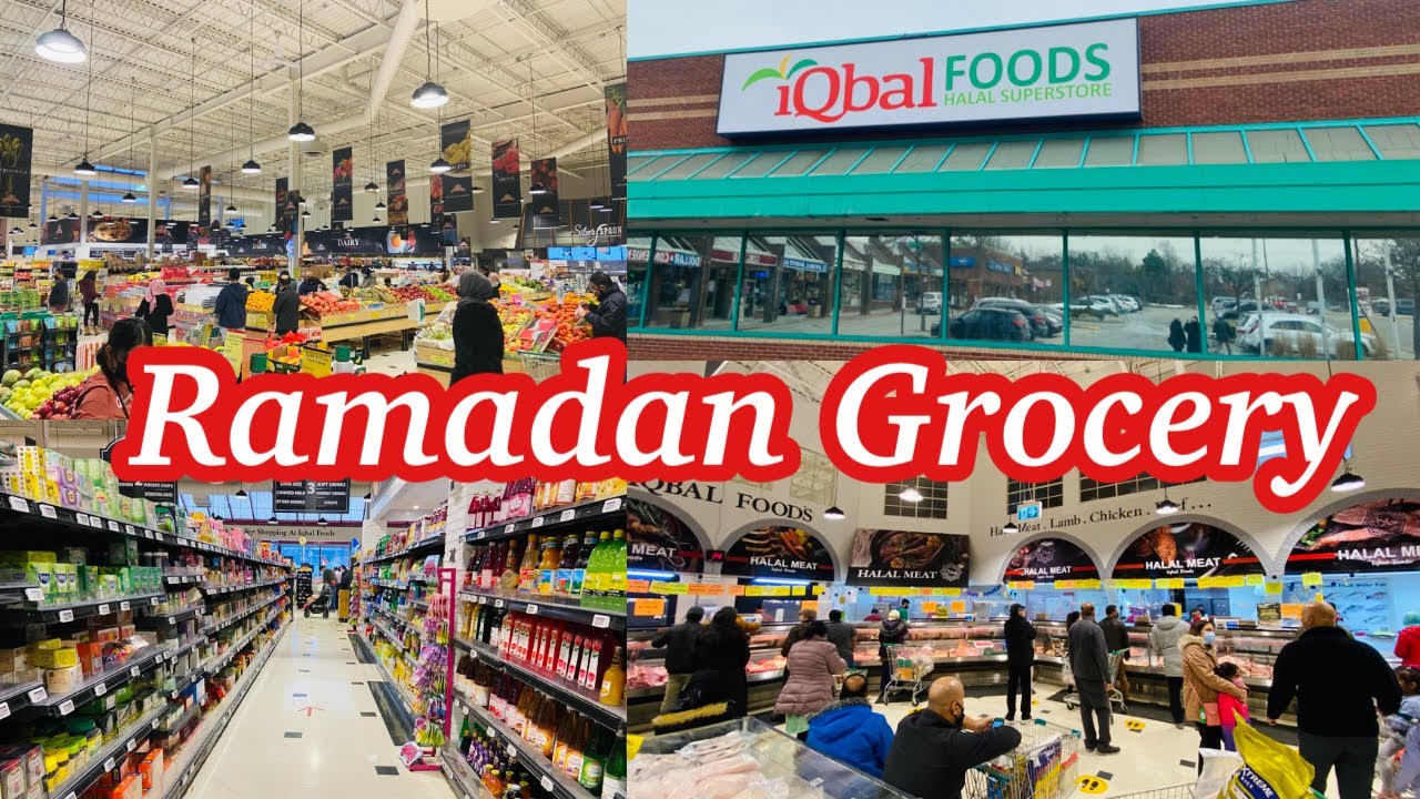 Ramadan Grocery Haul 2022 | At Iqbal Food Mississauga | Sargent Farm Halal Meat | # Ramadan 2022