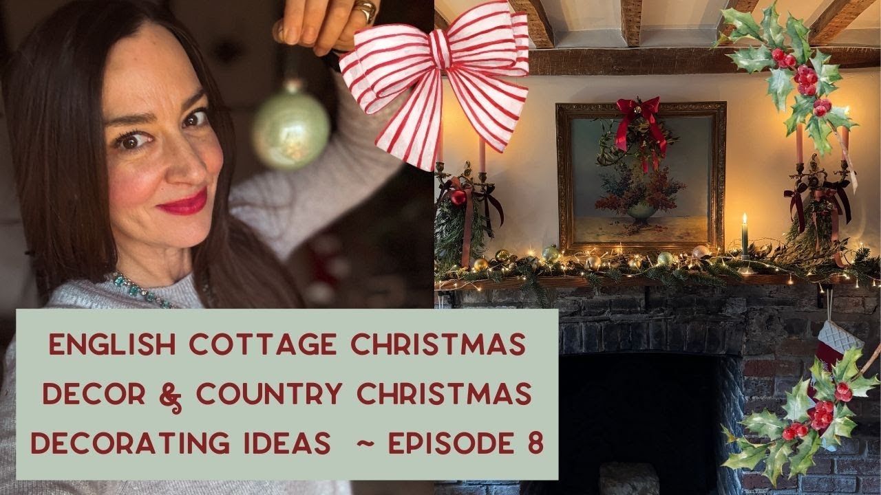 Cozy Up Your Home For Christmas with English Cottage Decor