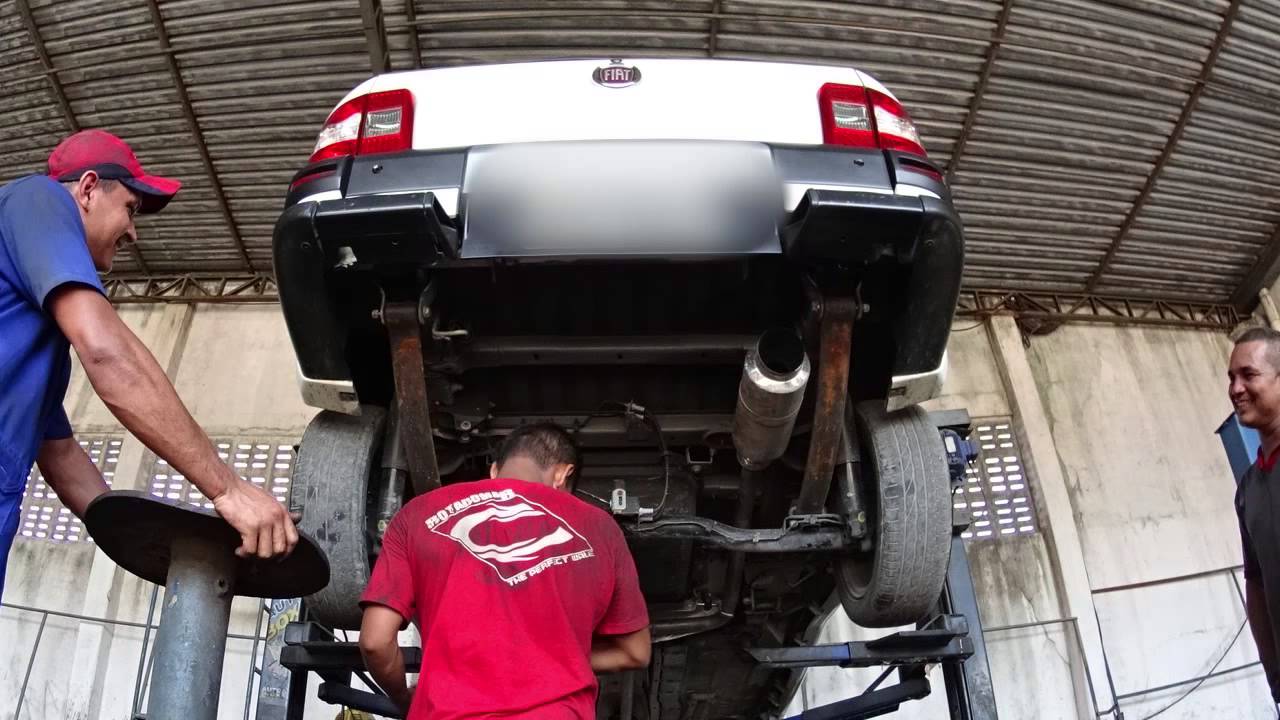 Rebaixando a Strada -  Time Lapse