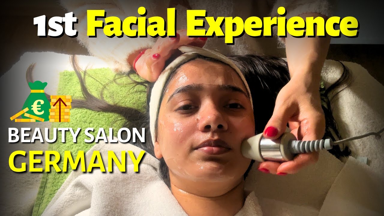 Beauty Salon in Germany | Cost of Facial | Indian in Germany #eriingermany