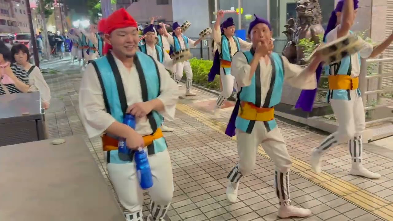 2025 園田青年会 旧盆ウンケー村廻り・エイサー道じゅねー②