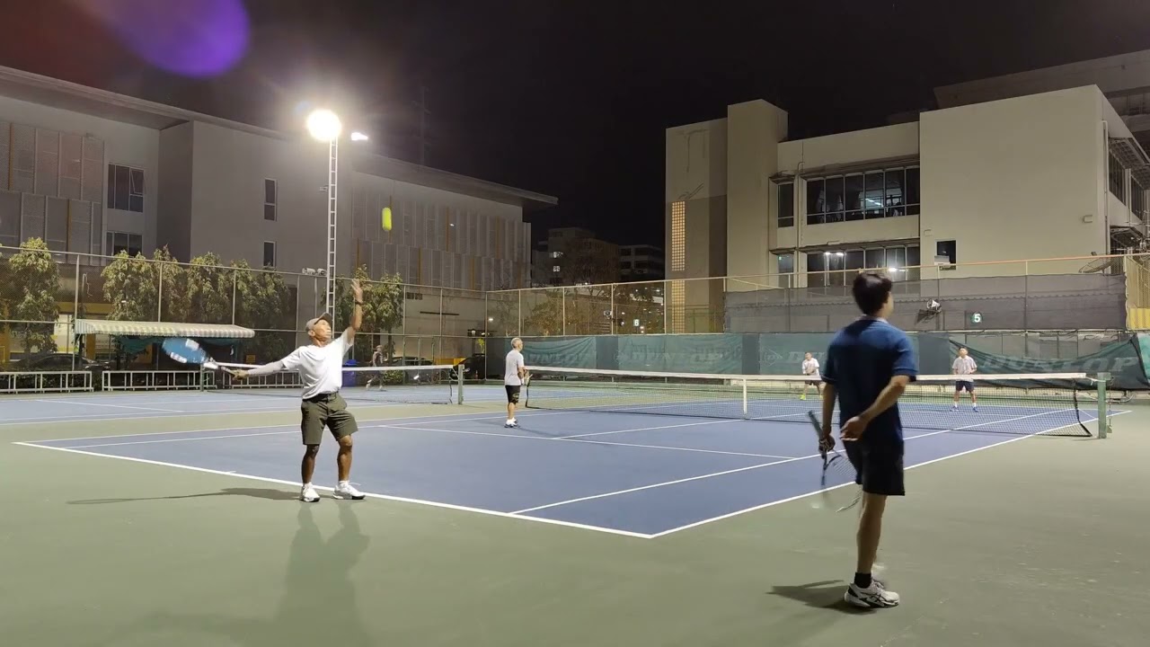 #Tennis Senior#กู้-หรีด VS ป้อม-จอม