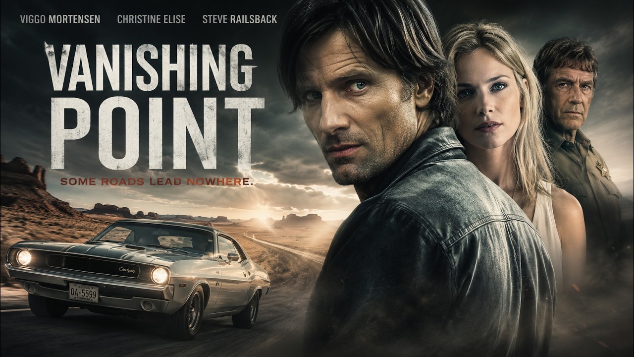 Vanishing Point (1997) Film in English, Viggo Mortensen, Christine Elise, Steve Railsback | Movie HD