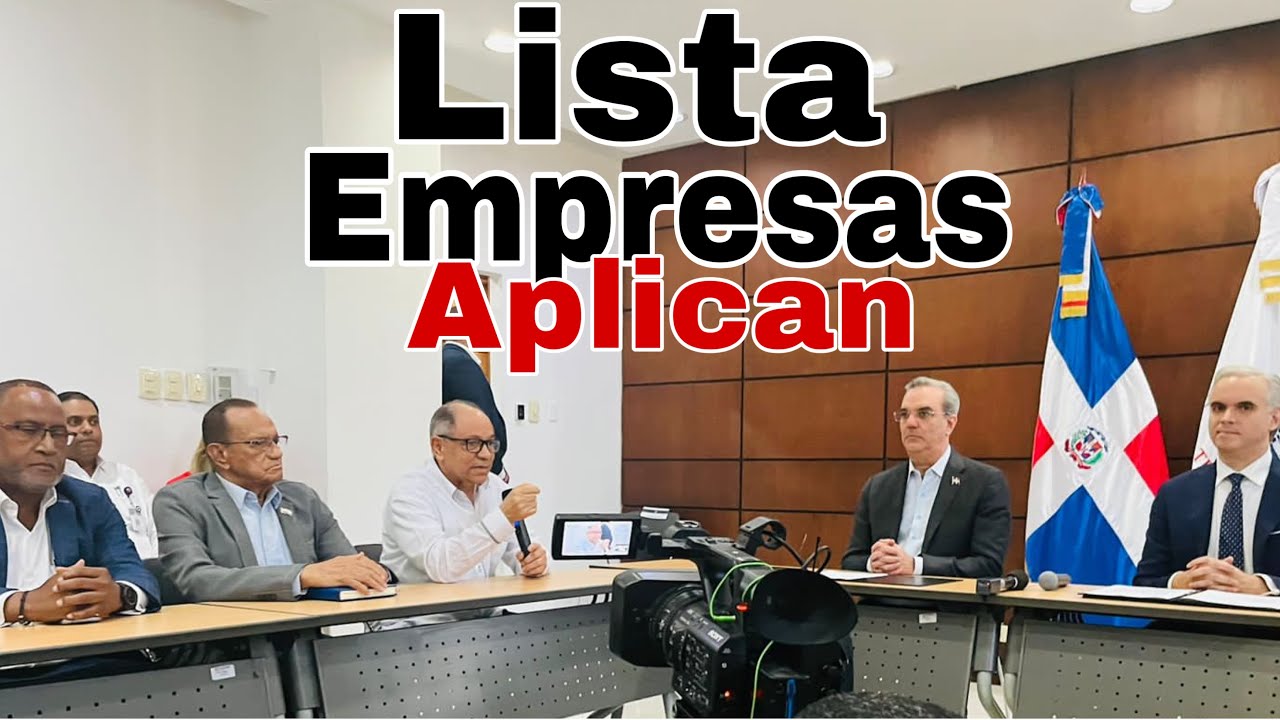 Lista de empresas aplican al aumento de salario m&iacute;nimo sector privado No Sectorizado