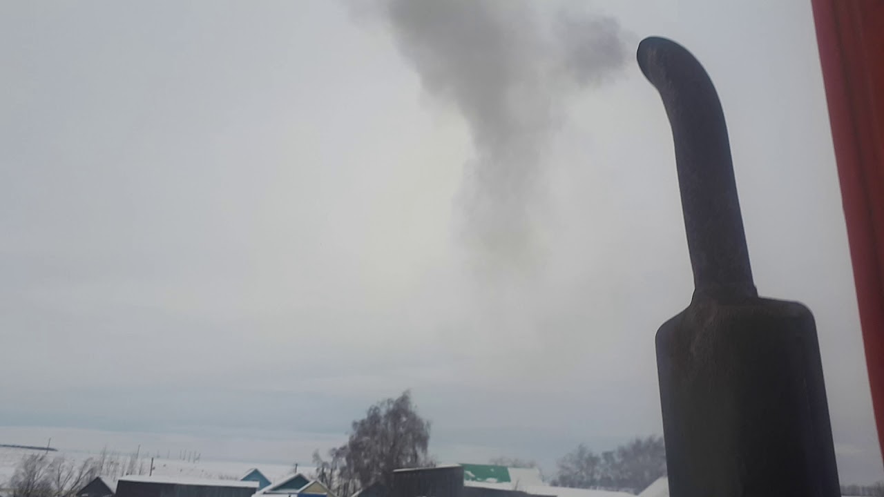 Запуск Т-40 зимой в -12 без подогрева.