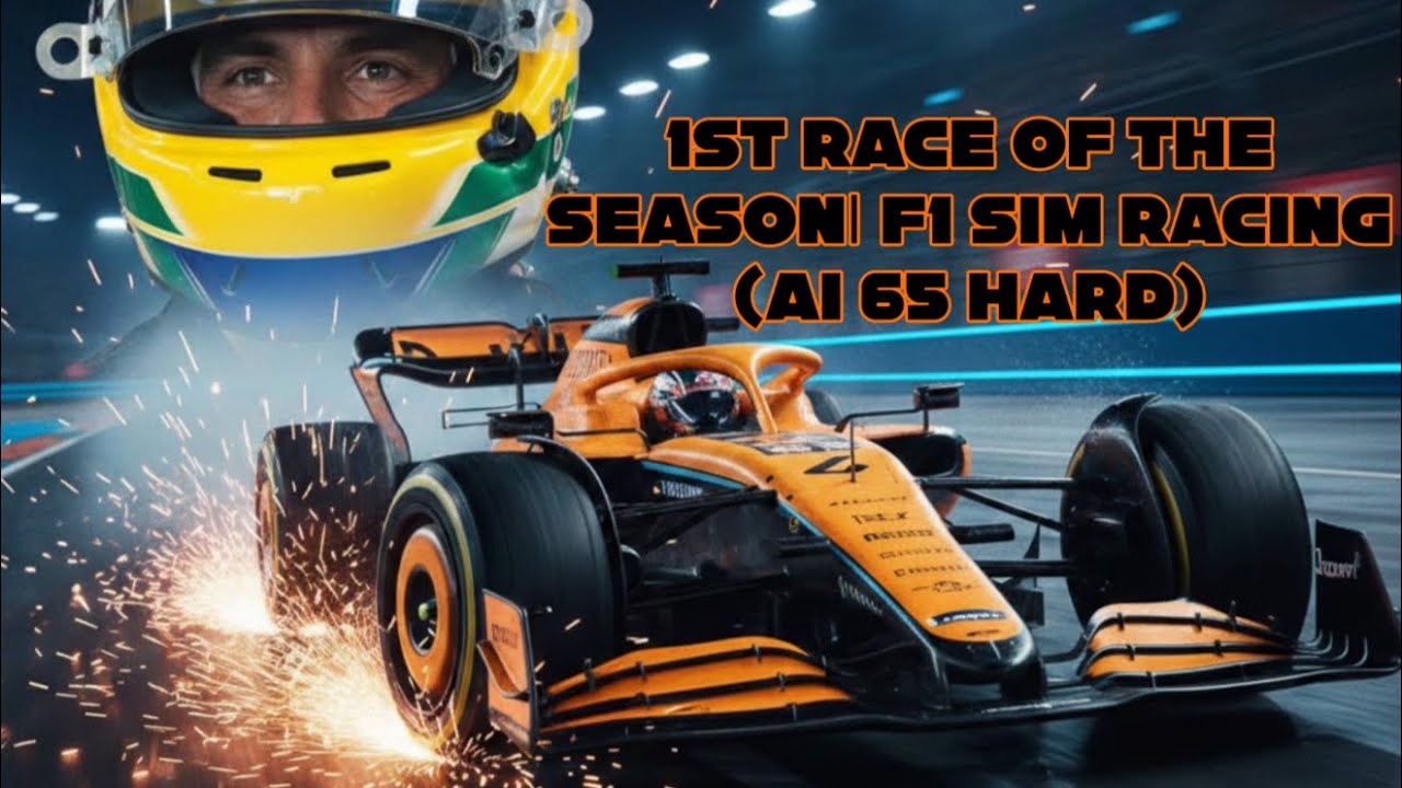 Season Opener in Australia 🇦🇺 | Artyon Senna 🇧🇷 P8 ➡️ P6 at Albert Park | F1 Sim Racing (AI 65 Hard)