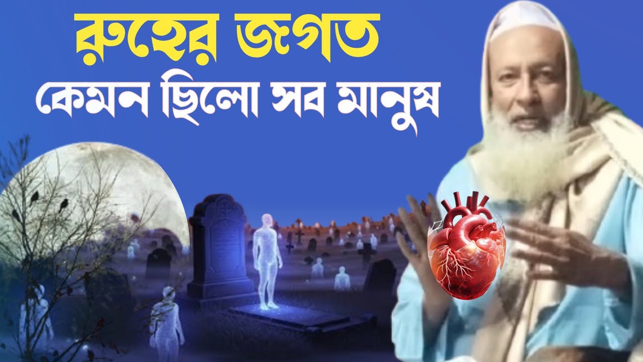 রুহের জগত কেমন ছিলো সব আল্লামা ফজলুর রহমান দয়া করে সবাই চ্যানেলটি সাবস্ক্রাইব করুন নতুন বয়ান পেতে 