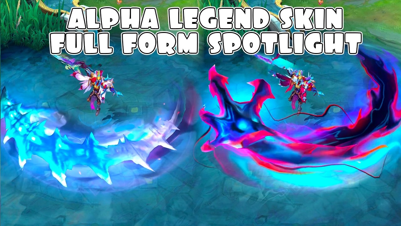 Alpha Legend Skin BASE & SECOND Form Spotlight