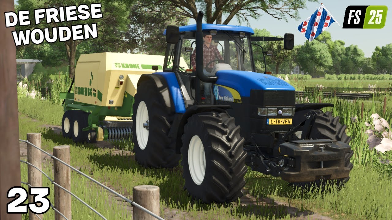 Veel Verdienen Met Balen Verkopen & Weer Nieuwe Balen Maken | De Friese Wouden #23 | FS25
