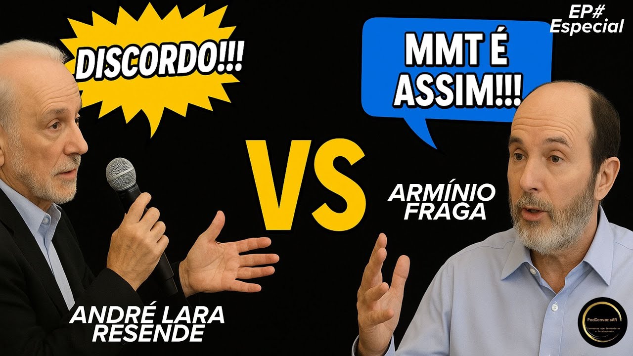 ANDR&Eacute; LARA RESENDE E ARM&Iacute;NIO FRAGA - O CHOQUE DE VIS&Otilde;ES EM UM DEBATE INTERESSANTE!!!