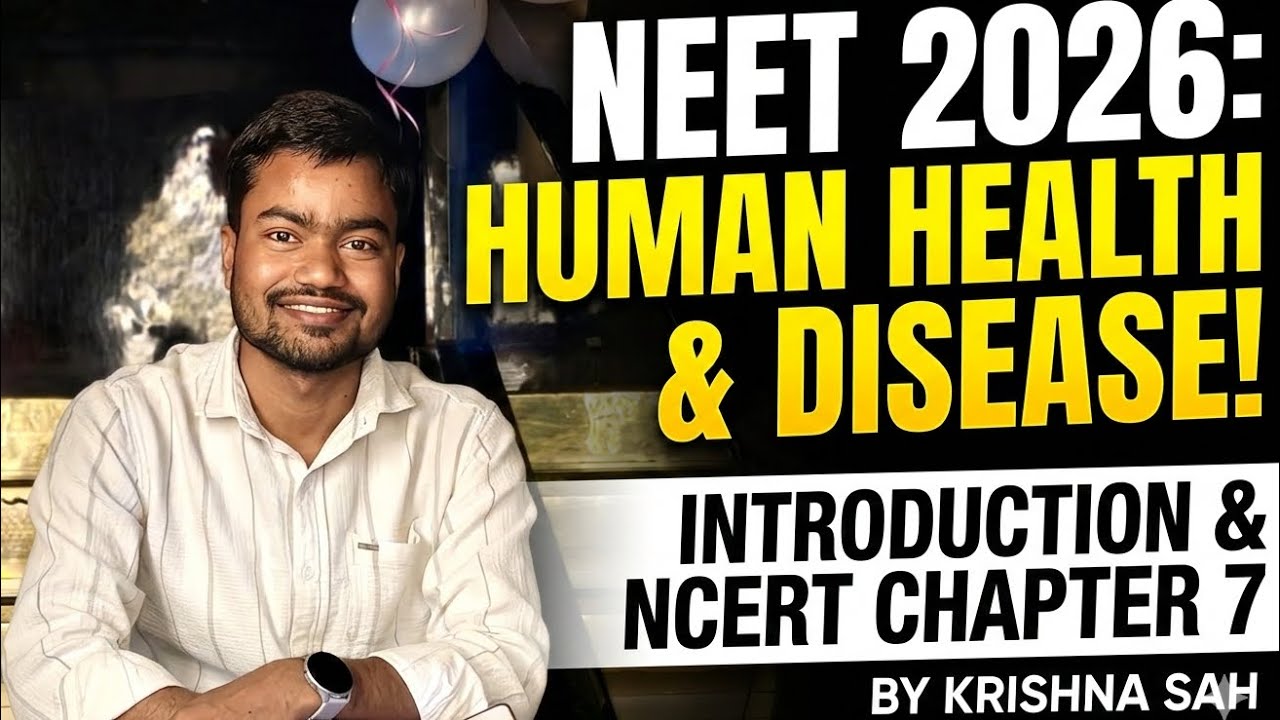 Score 360/360: Human Health & Disease Introduction | NEET 2026 Strategy 1st video #neet2026 2026