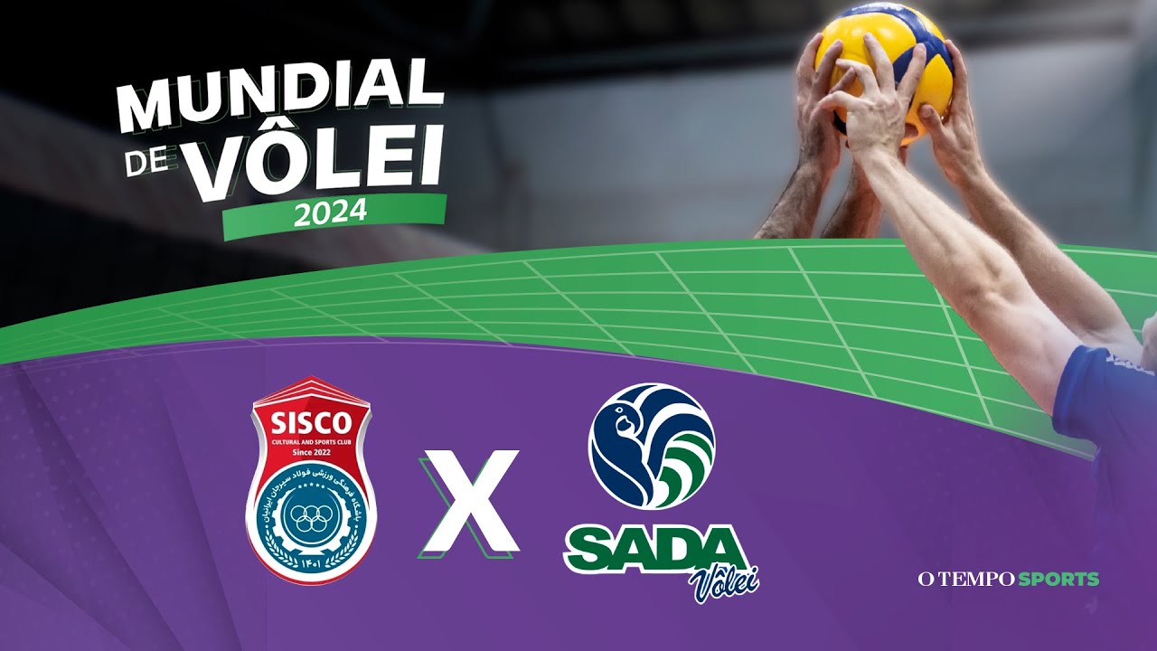 FOOLAD SIRJAN X SADA CRUZEIRO - AO VIVO E COM IMAGENS - CAMPEONATO MUNDIAL DE CLUBES DE VÔLEI