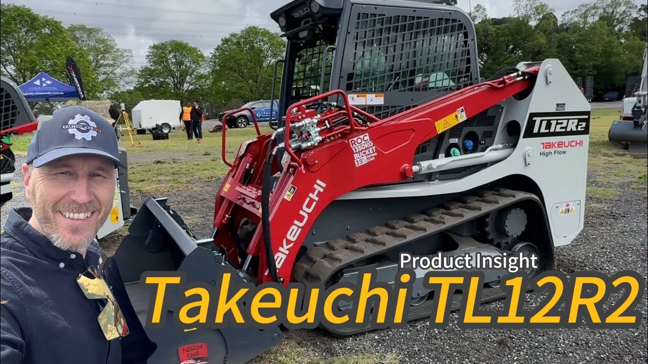 Takeuchi TL12 R2 в действии — тест на реальных грунтовых дорогах