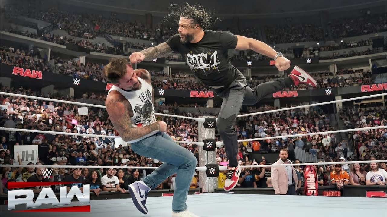 WWE Raw 9 March 2026 Highlights-Roman Reigns CONFRONT CM Punk | WWE Raw Highlights Today