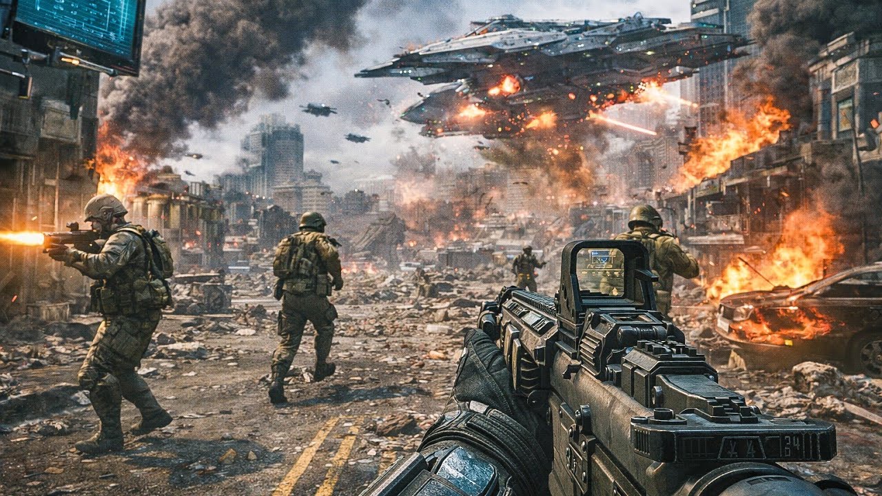 Космическая война достигает Земли | Call of Duty Infinite Warfare - Ультрареалистичный геймплей [...