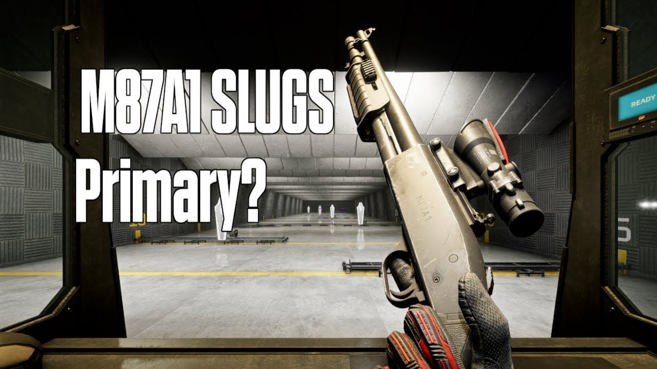 (Battlefield 6) M87A1 Slugs Primary