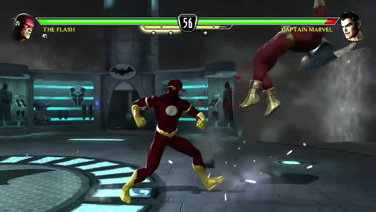 MK vs DC Battles: Flash vs Captain Marvel