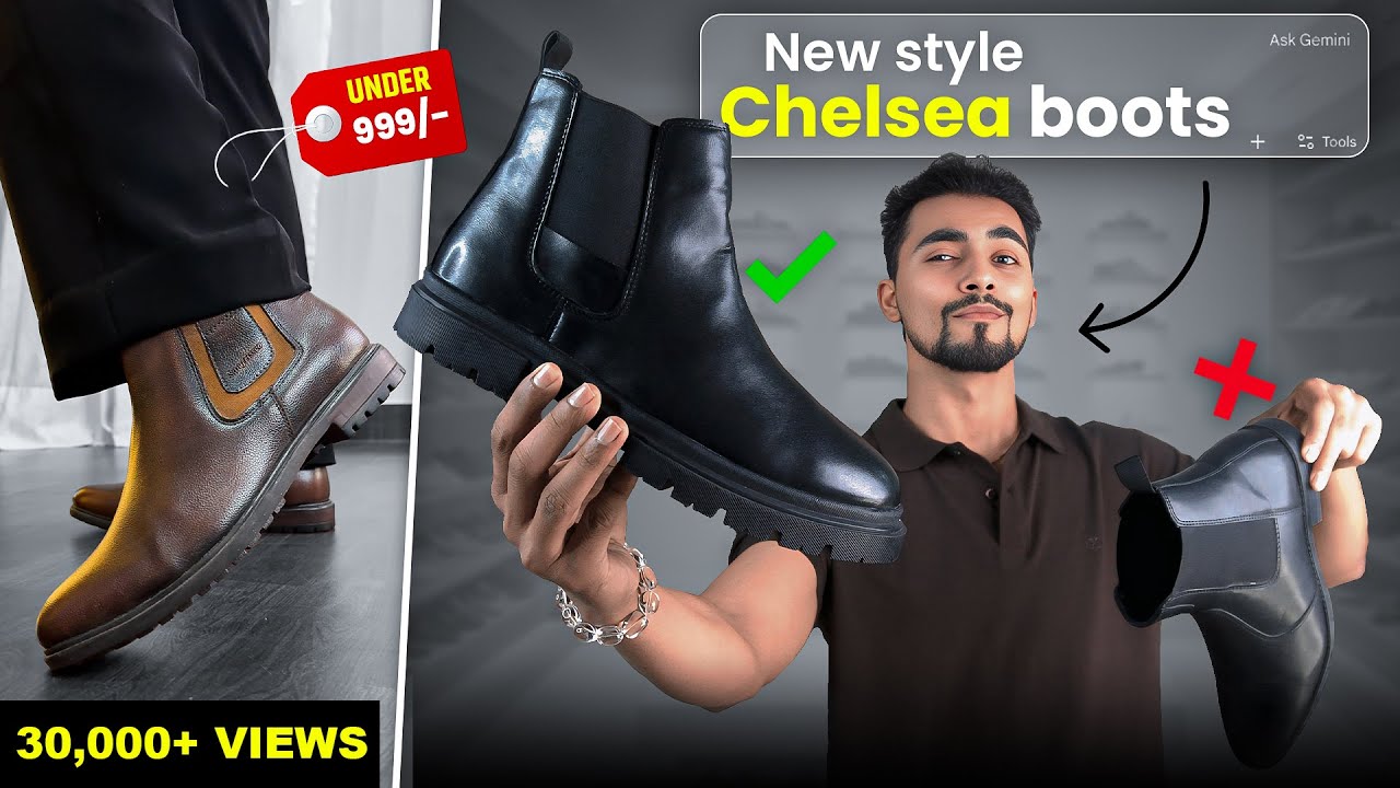 🔥NEW STYLE🔥- Chelsea Boots for MEN in BUDGET | 2025