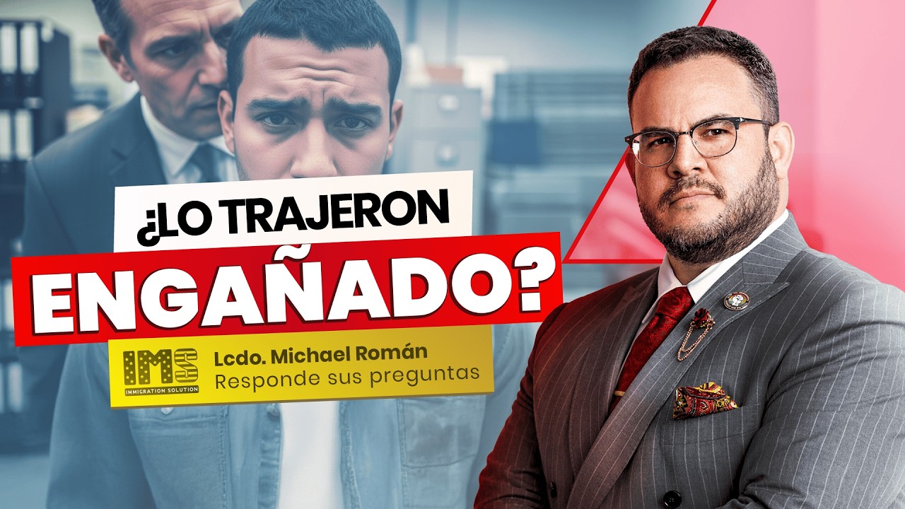 ¿Lo trajeron a EE.UU. con promesas falsas? 🚨 Existe la Visa T