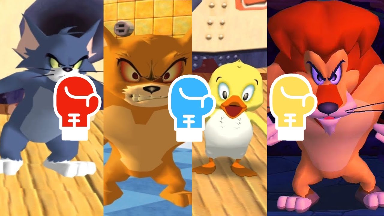 Tom and Jerry War of the Whiskers: Tom vs Monster Jerry vs Duckling vs Lion HD - Funny Cartoon