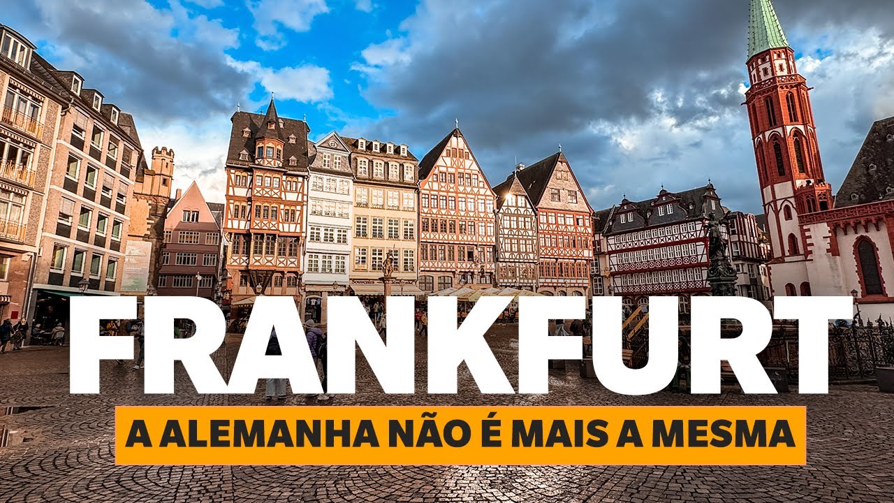 O QUE FAZER EM FRANKFURT na Alemanha em 1 dia!
