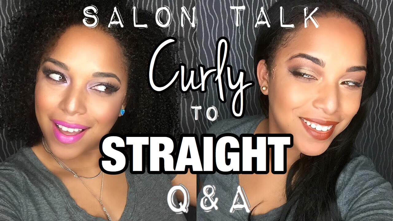 CURLY To STRAIGHT ROUTINE FOR FINE HAIR & DRY HIGH POROSITY Natural Hair | VLOG | MelissaQ