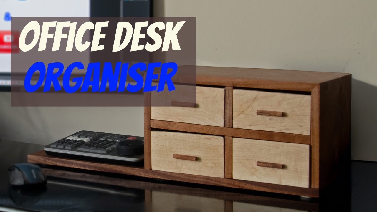 I Spent Hours Building This Minimal Desk Organizer