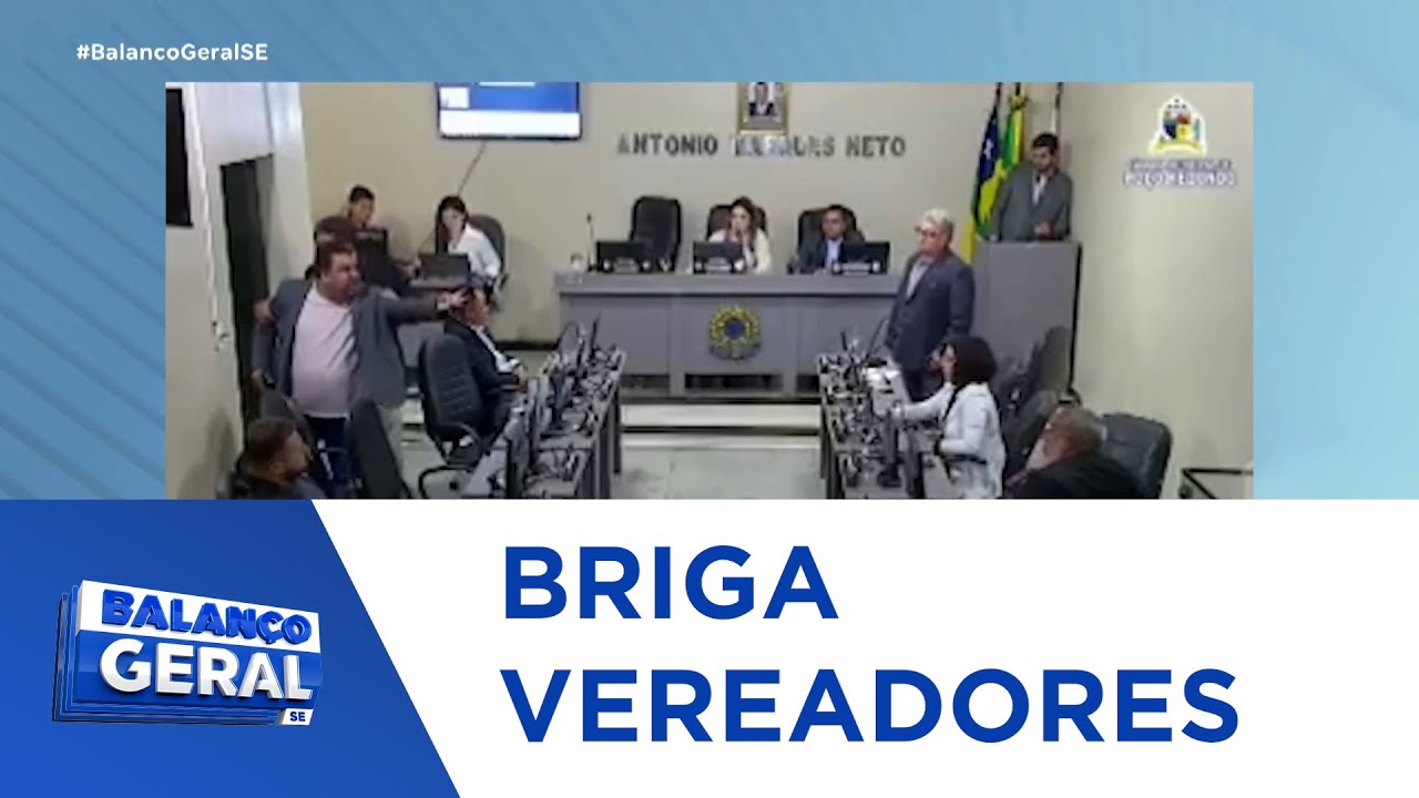 Vídeo mostra briga entre vereadores em Poço Redondo, município de Sergipe - BGT