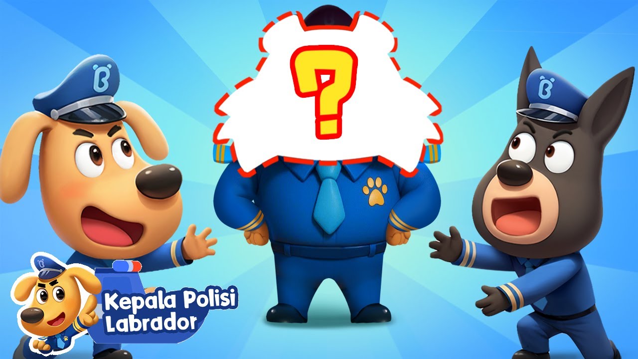 Eps.2 Debut Kepala Polisi Corso 🚔👮🏻| Seri Baru: Kota Air! 🌊 | Kartun Anak | Kepala Polisi Labrador