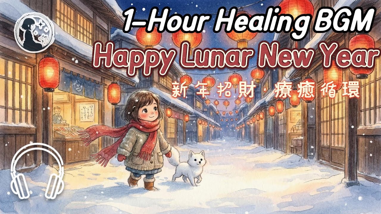 2026 過年必聽喜慶音樂：財運滾滾來、招財療癒循環 BGM | 1-Hour Lucky New Year Music