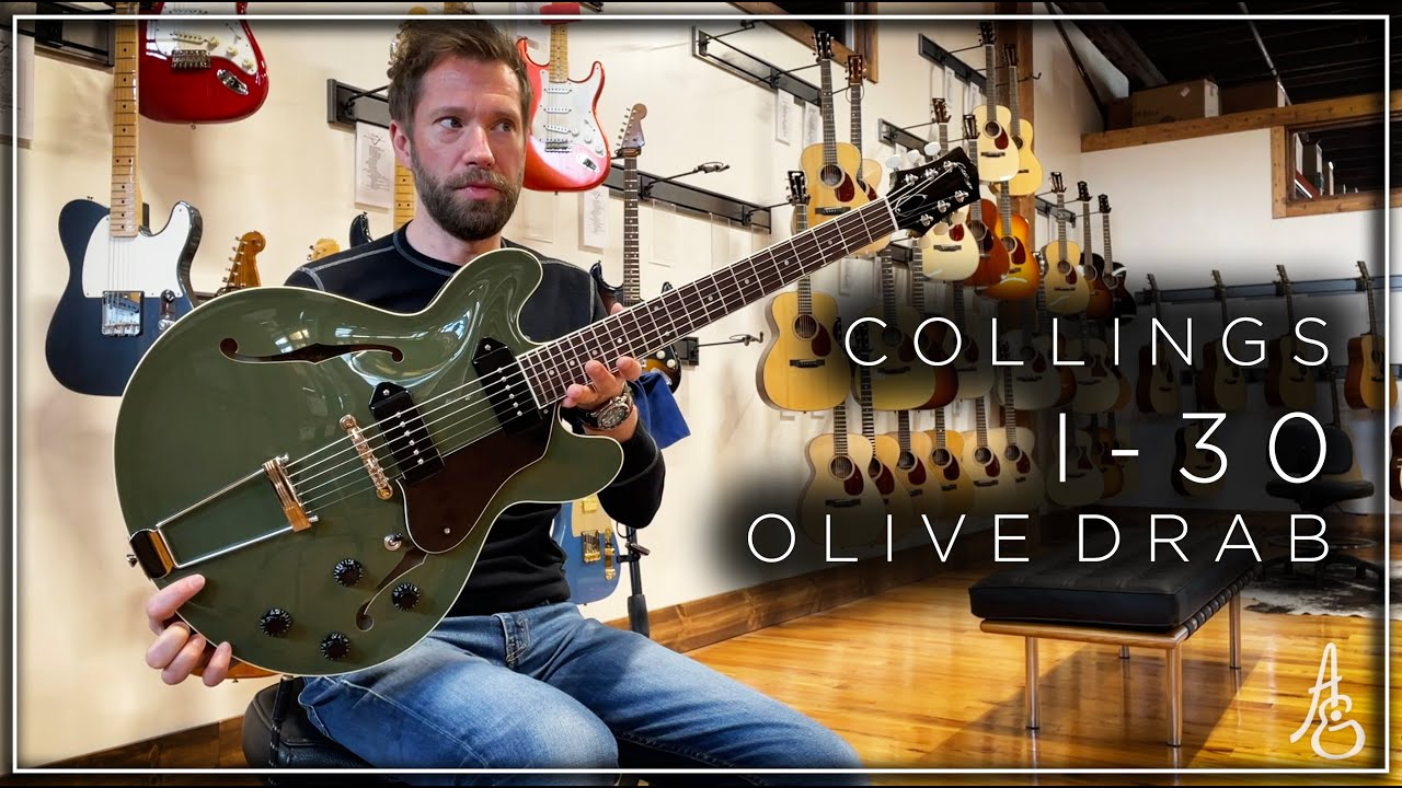 Collings I-30 in Olive Drab