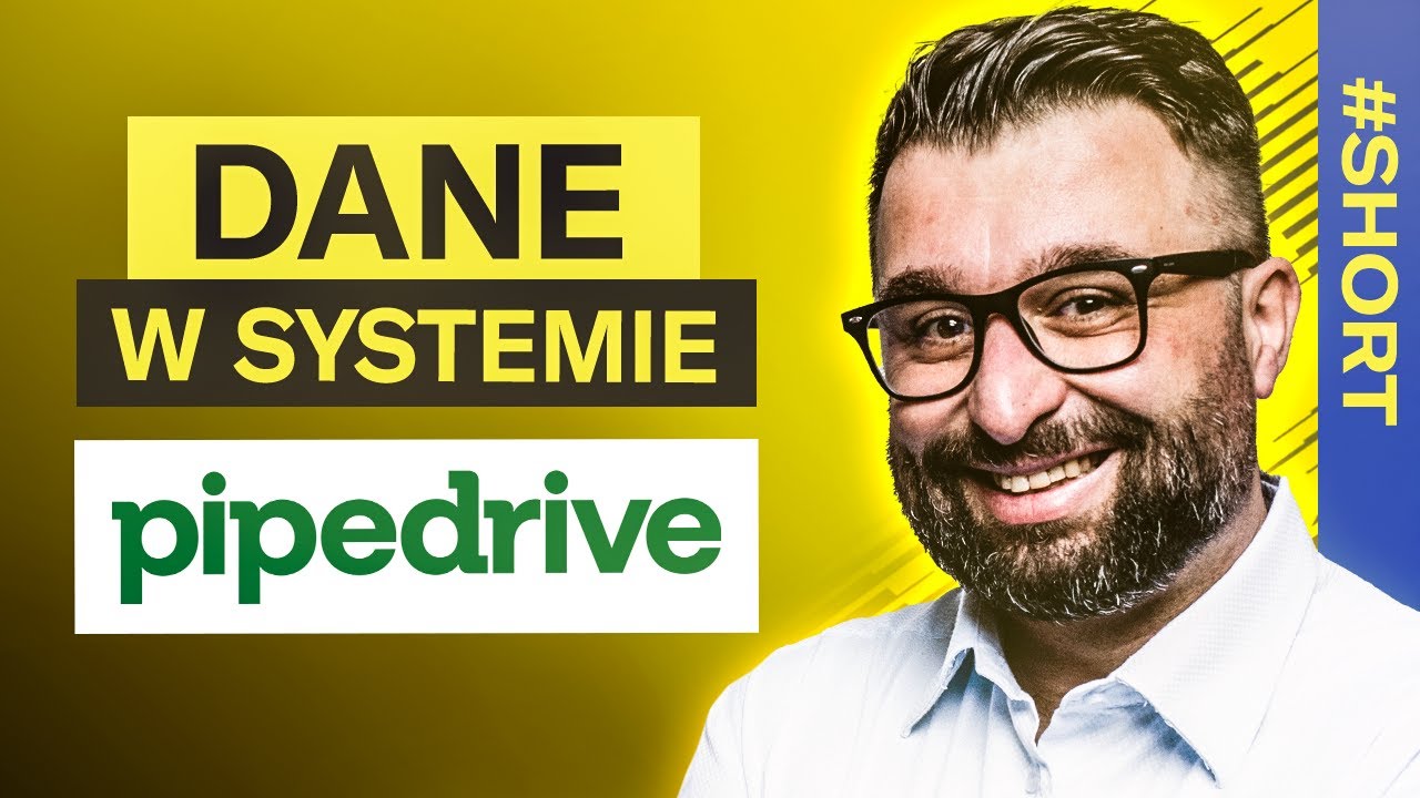 BAZA DANYCH w systemie CRM Pipedrive - jak ją BUDOWAĆ?