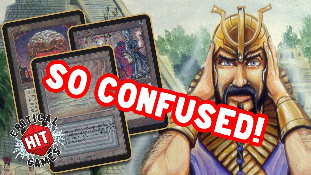 How to tell apart old Magic the Gathering cards