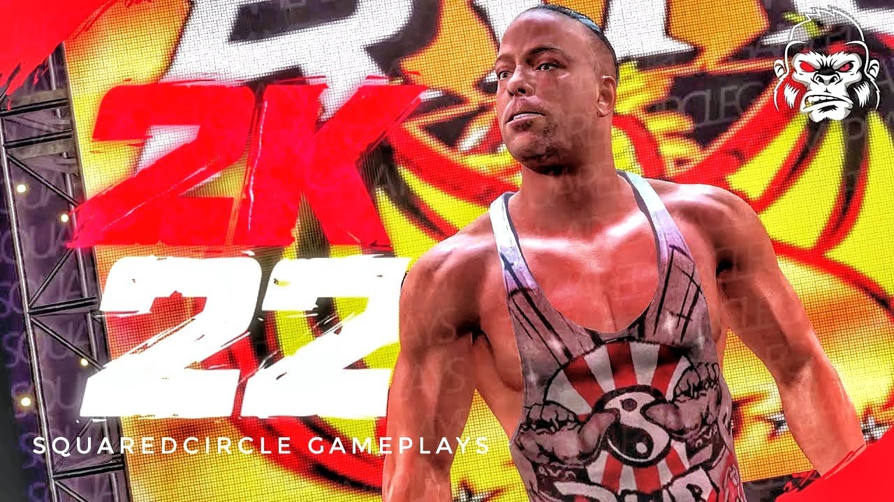Rob Van Dam 2022 Updated Entrance Graphics Pack | New WWE 2K22 Mods