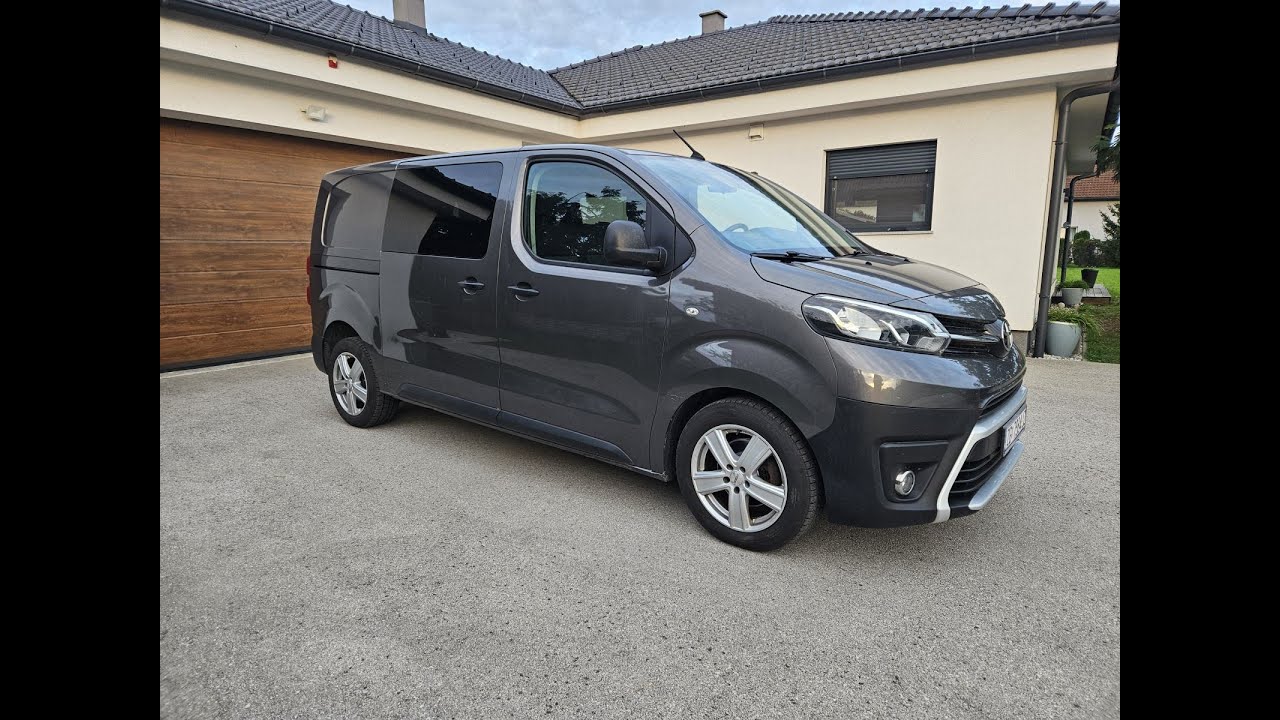 Toyota Proace Engine from inside محرك تويوتا برويس من الداخل