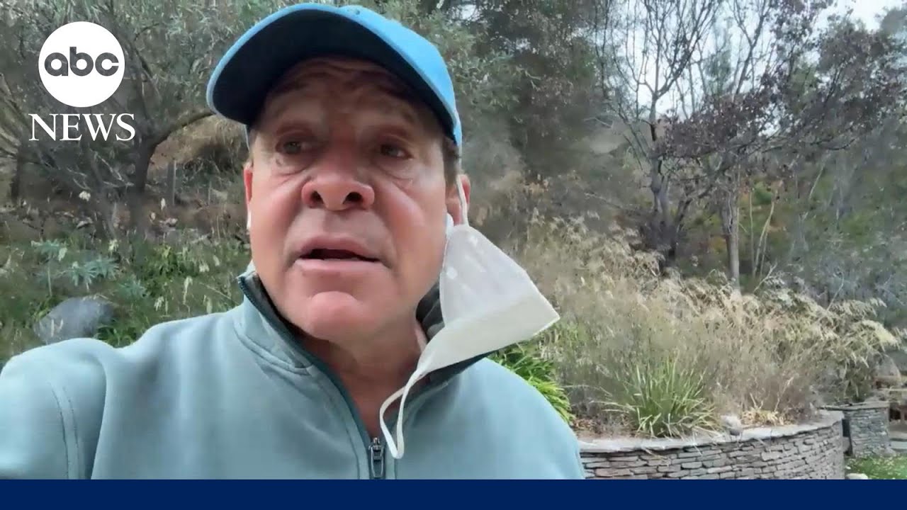 Actor Steve Guttenberg describes to ABC News how he's helping his community near Palisades Fire