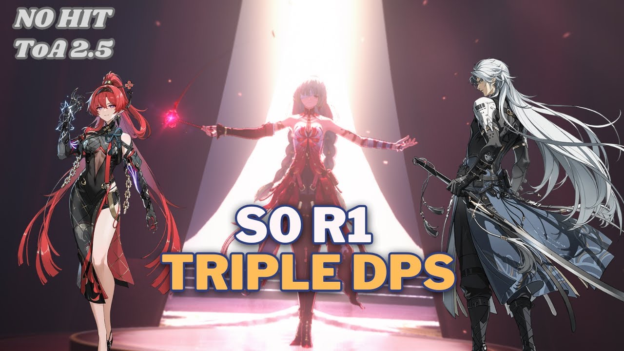 New ToA 2.5 Reset | Calcharo: YOU PICK THE WRONG OPPONENT WOMAN!!, Triple DPS Middle Tower